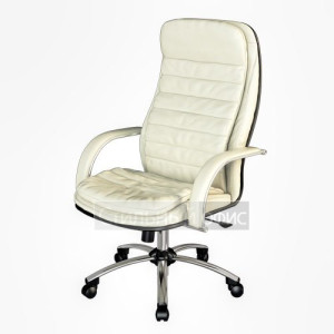 Кресло офисное для руководителя LK-3 Перфорированная натуральная кожа 