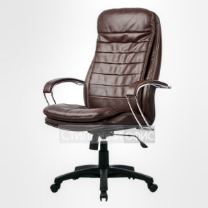 Кресло офисное для руководителя LK-3 PL Перфорированная натуральная кожа 