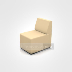 Кресло мягкое без подлокотников офисное для отдыха M10-1D 