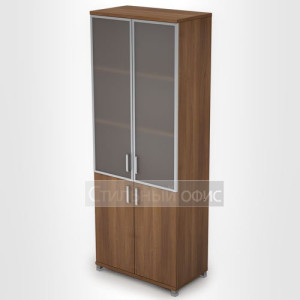 Шкаф со стеклянными дверками в рамке 6Ш.005.4 