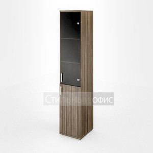 Шкаф узкий высокий со стеклянной дверкой НТ-540 НТ-601стл НТ-600 