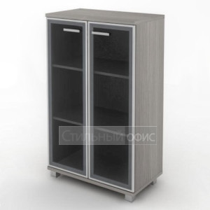 Шкаф широкий средний с алюминевым фасадом НТ-480 НТ-601.2Рстл 