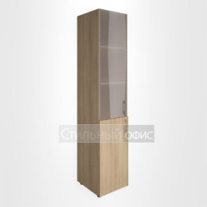 Шкаф высокий узкий с низкой дверкой и стеклом для руководителя LT-SU 1.2 L/R 